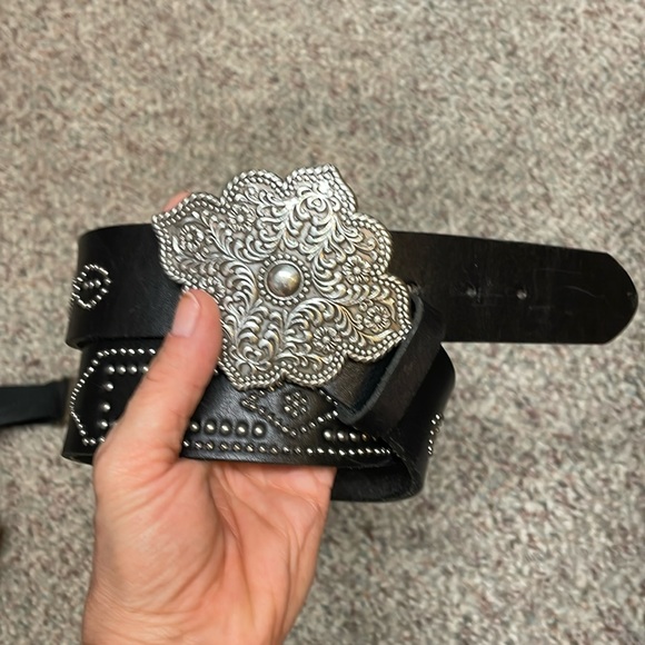Fossil leather belt - Picture 1 of 9